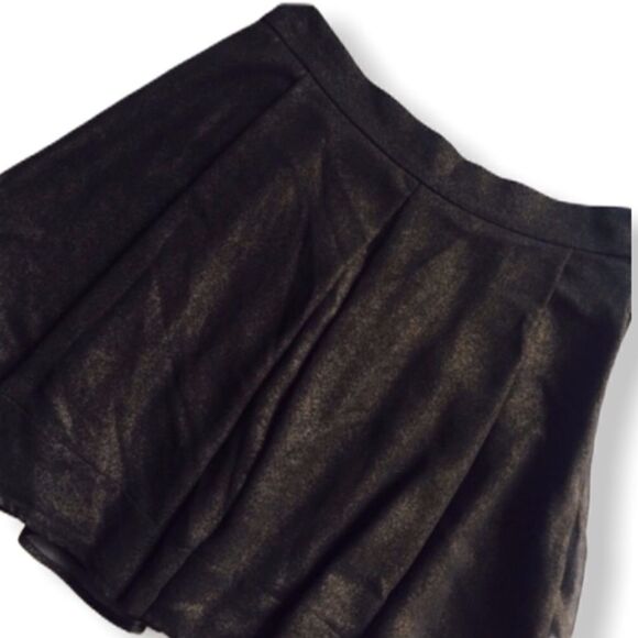 Bloomingdale's Dresses & Skirts - Oober Swank SZ S NWOT brown shimmer skirt